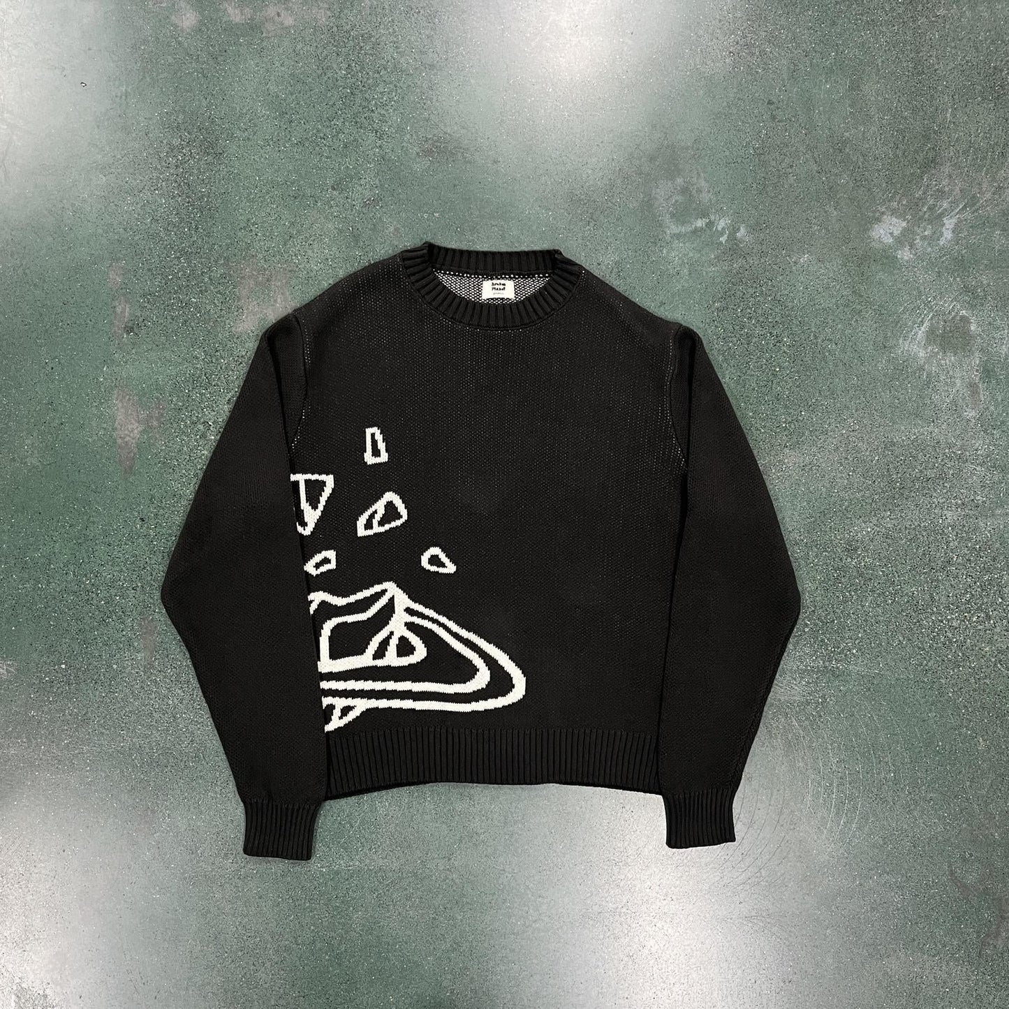 Broken P Knitted Sweater