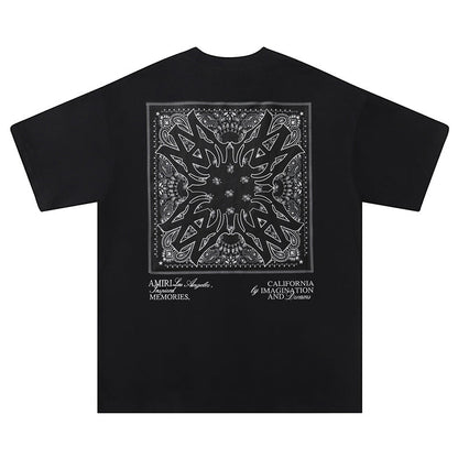 AMRI Printed Cotton Crewneck T-Shirt
