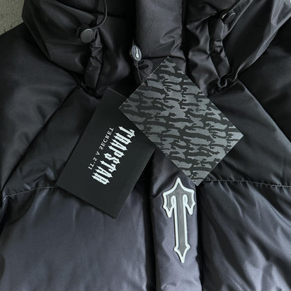 Trapstar Decoded Arch Puffer Jacket Black Gradient