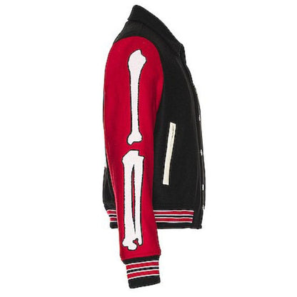 AMRI Lunar New Year Bones bomber jacket