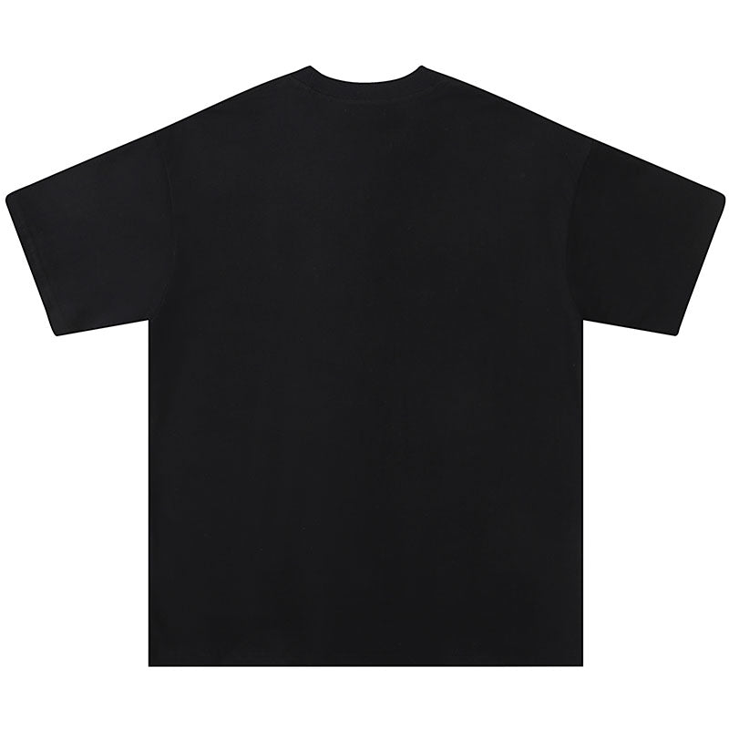 AMRI flower letter logo print T-Shirts