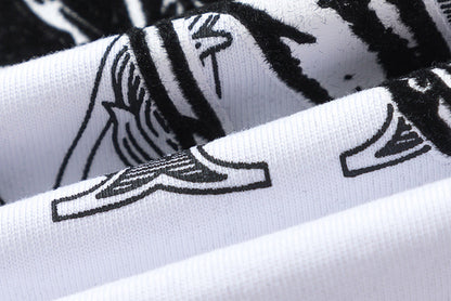 AMRI Angel-print cotton-jersey T-Shirt