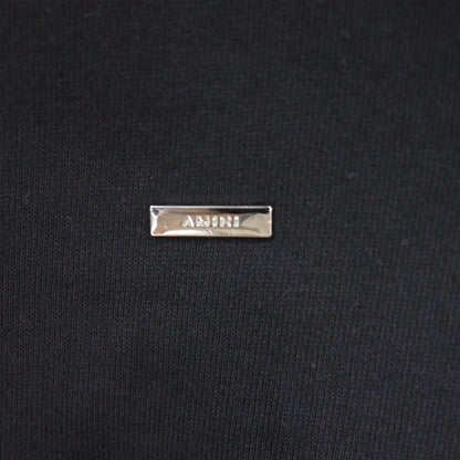 AMRl logo-applique cotton Hoodies