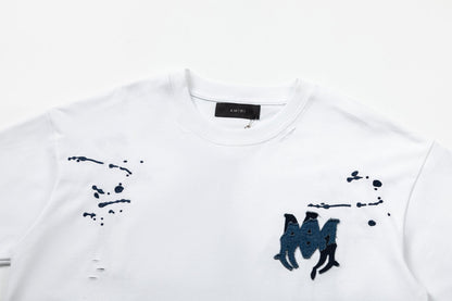 AMRI Logo Cotton Jersey T-Shirts