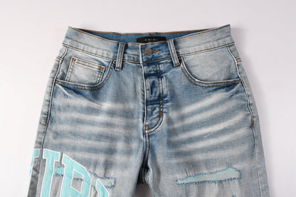 AMRI Denim Shorts #6007