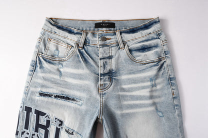 AMRI Denim Shorts #6008
