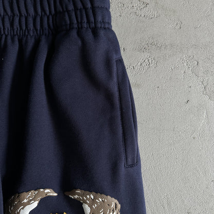 Corteiz Eagle Three-Dimensional Print Pants