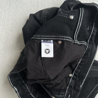 Broken P Denim Jeans Shorts