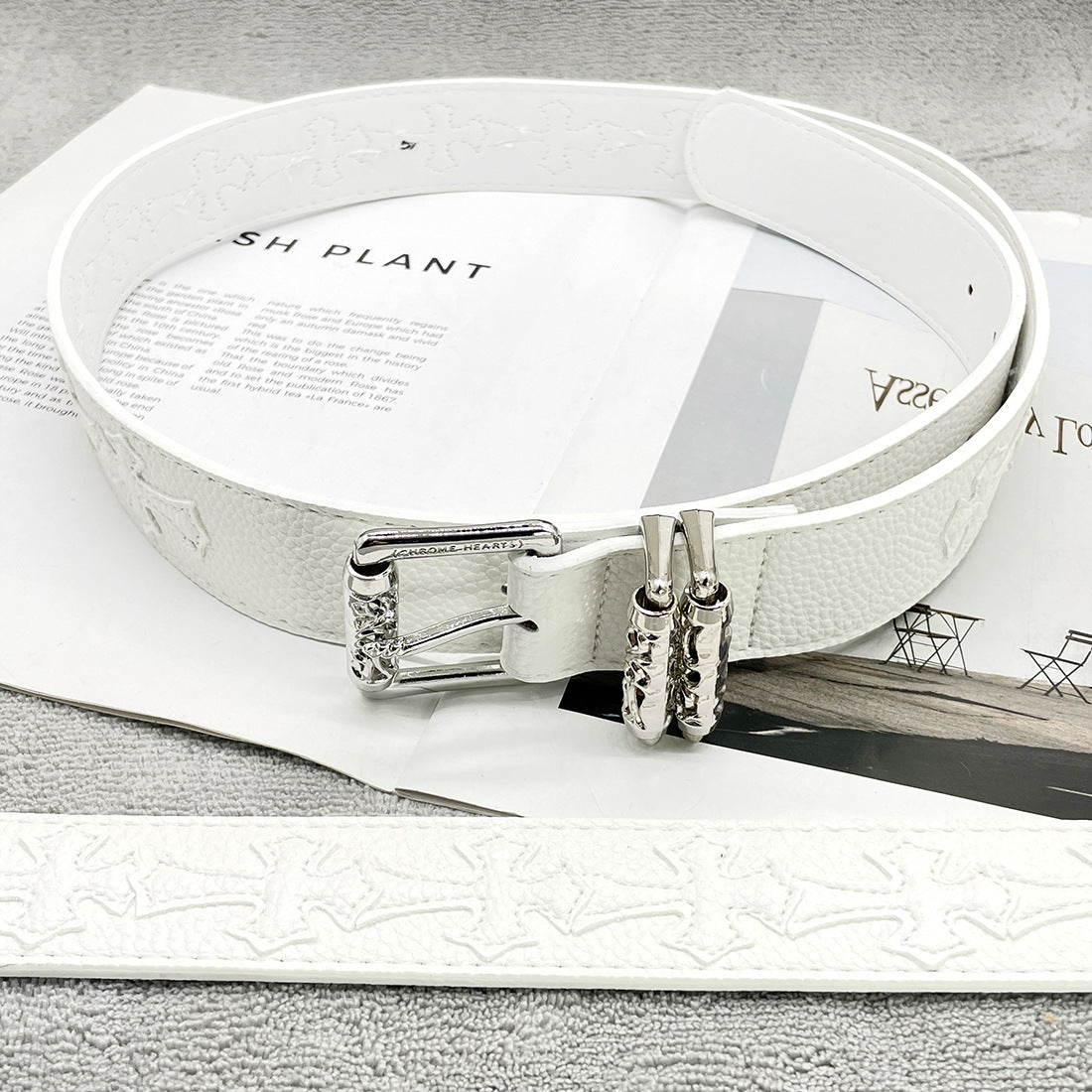 Chh Chrome Heart Belt Sacred Sword Cross Belt